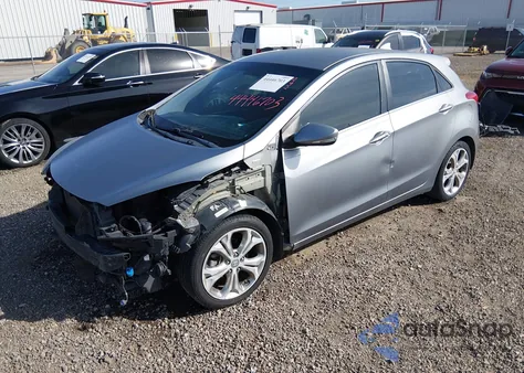2014 Hyundai Elantra Gt from USA, damaged, VIN KMHD35LH9EU188990